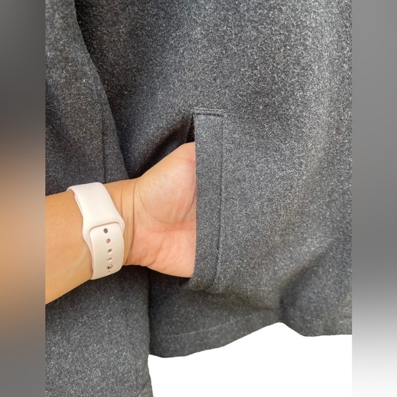 Old Navy Gray Wool Coat size XL/TG/XG - Picture 5 of 16